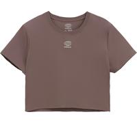 Circle - Lightweight, Stretch trail running crop top - Women's - Smooth Operator 2.0 Crop-Top W - Smooth Operator 2.0 Crop-Top W Clay for Women - Size S - Brown Brown S