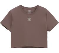 Circle - Lightweight, Stretch trail running crop top - Women's - Smooth Operator 2.0 Crop-Top W - Smooth Operator 2.0 Crop-Top W Clay for Women - Size M - Brown Brown M
