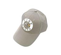 Circle Logo Strapback Baseball Cap Pink Brown One Size