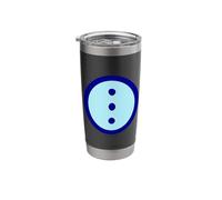 Circle Menu - Select for More. Three Lines, Three dots Stainless Steel Insulated Tumbler