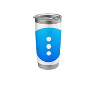 Circle Menu - Select for More. Three Lines, Three dots Stainless Steel Insulated Tumbler