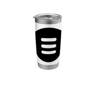 Circle Menu - Select for More. Three Lines, Three dots Stainless Steel Insulated Tumbler