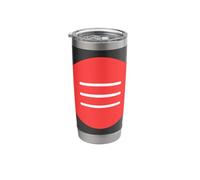 Circle Menu - Select for More. Three Lines, Three dots Stainless Steel Insulated Tumbler