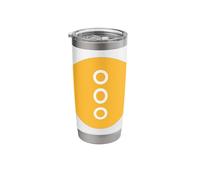 Circle Menu - Select for More. Three Lines, Three dots Stainless Steel Insulated Tumbler