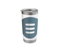 Circle Menu - Select for More. Three Lines, Three dots Stainless Steel Insulated Tumbler