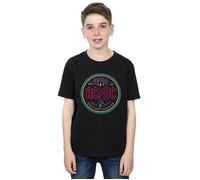 Circle Neon T-Shirt AC/DC Black 5-6 Years