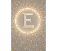 Circle of Light E Monogram Initial Journal