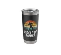 Circle of Power Shot Put Stainless Steel Insulated Tumbler