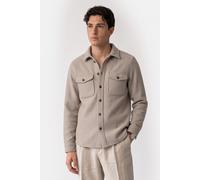 Circle of Trust Freddy Overshirt Flint Grey size L | Casual Shirts Outlet | Men | Gray L