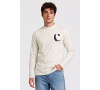 Circle of Trust Hudson Longsleeve Antique White size S | Longsleeves Outlet | Men | White S