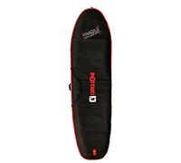 Circle One | Paddle Board Bag | SUP Travel Bag | Durable Handle and Shoulder Strap | Thick High Density Foam Padding | Red | 9ft 6inch