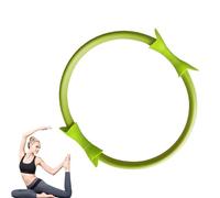 Circle Pilates Ring - Enhanced Comfort Grip Fitness Trainer 38cm | Magic Yoga Circle Exercise Equipment Arms Legs Core Workout, Mat Machine Training Ring