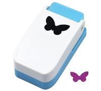 Circle Punch - with Embossing Function, 1.5 inch Circle Paper Punch with Adjustable Depth Crafting Tool for Kindergarten Preschool Photo Albums Greeting Cards Classroom Teacher Kids