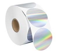 Circle Thermal Stickers, Circle Blank Stickers for Printing, Printer Thermal Labels Paper, for School Home Office Classroom Business Shipping Package Crafts