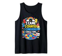 Circle Time Count Conquer School Tank Top