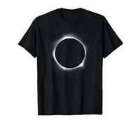 Circle Total Solar Eclipse Celestial Fanatic T Shirt T-Shirt, Men, Black, XX-Large