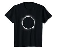 Circle Total Solar Eclipse Celestial Fanatic T Shirt T-Shirt, Youth, Black, 4T