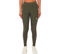 Circle - Trail running leggings - Get in Shape 2.0 Legging W Moss for Women - Size M - Khaki Khaki M
