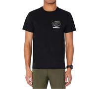 Circle - Trail running T-shirt - Agility Run T-Shirt Onyx Black for Men - Size M Black M