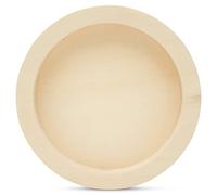 Circle Wood Panel 8-3/16 inch Diameter, Pack of 1 Round Canvas Boards, Unfinished Wooden Trays for Crafts & Painting, by Woodpeckers
