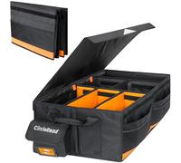 CircleRoad RV Storage and Organization, 81.4L Waterproof Collapsible Trunk Organizer for Suv DIY RV Storage Bag with Internal Compartments RV Storage Solutions for Camper Trailer Trunk
