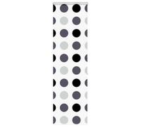 (circles, 60 x 240 cm) vidaXL Shower Roller Blind 70x240 cm Fabric Width 66 cm shower blind