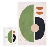 Circles And Semicircles 1 Jigsaw Puzzle for Adults And Families, 1000 PCS, An Absorbing Project for Relaxed Weekends, for Quiet Evenings