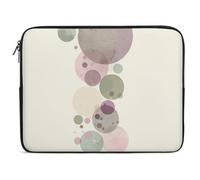 Circles and Spheres Laptop Sleeve Case 10inch, Shockproof Protective Case, 10-17 Inch Computer Sleeve, Water Resistant Laptop Briefcase for Men Women Compatible with MacBook Air/Notebook/Tablet