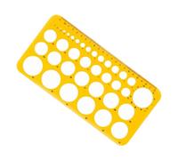Circles Drawing Template Ruler Geometric Tool Drawing Templates for Architect Drafting Building Engineering Rulers