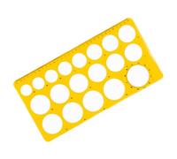 Circles Drawing Template Rulers Geometric Templates Stencils Oval Clear Measuring Stencils
