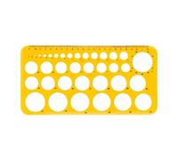 Circles Drawing Template Rulers Geometric Templates Stencils Oval Clear Measuring Stencils