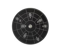 Circles of Fifths Wheel Guitar Chord Aluminium Alloy Guitar Learning Tool String Round Melodies Chord Music Theories Plate Learning