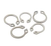 circlip 5-50pcs GB894 M3-M50 Circlips for Shaft Type C Retaining Ring Circlip Spring Lock Washer Stainless Steel Snap for Maintenance(M38 5pcs)