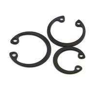 circlip M8~M50 Black C Clips Snap Retaining Ring for Hole 65 Manganese Steel Washer Internal Shaft GB893 for Maintenance(M13 50pcs)