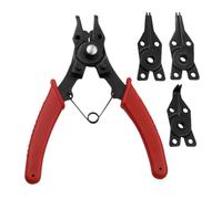 Circlip Pliers - 4 Pcs Professional Circlip Pliers- Bent Internal & External Ring Plier | for Mechanic Automotive Engine Repair Electrical Jewelry Hose Wire Home Work