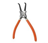 Circlip Pliers Internal External Professional Retaining Ring Remover with Spring Return for Mechanics - 6 Inch Black Finish(C)