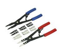 Circlip Pliers Set Internal/External 265mm - Sealey S0553 New