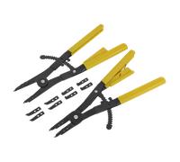 Circlip Pliers Set Internal/External 400mm - Sealey S0554 New
