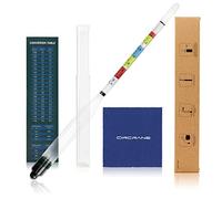 Circrane Triple Scale Hydrometer Kit, Alcohol Hydrometer for Brew Beer, Wine, Mead and Kombucha, ABV, Brix and Gravity Test Kit, Home Brewing Supplies