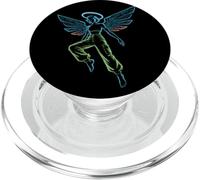 Circuit Angel Digital Wings Tech Halo Streetwear Futuristic PopSockets PopGrip for MagSafe