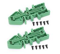 Circuit Board Bracket Set, 2 Pack, DIN Rail Mounting Adapter, C45 Compatible - Durable Structure, Easy Installation, Ideal for Electronic Equipment Maintenance