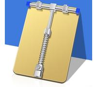 Circuit Board Fixing Tool Designed for Soldering Tasks with Anti-Slip Base and Spring-Loaded Dual-Side Locking