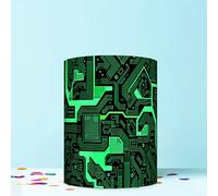 CIRCUIT BOARD GREEN WRAP AROUND EDIBLE CAKE TOPPER ICING SHEET DECORATION 2 SHEETS