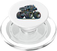 Circuit Board Monster Trucker And AI Software Engineer Dev PopSockets PopGrip for MagSafe