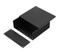Circuit Board PCB Instrument Aluminum Cooling Box, Split Type Electronic Project Enclosure Case for Heat Dissipating Aluminum Casing of Electronic Products