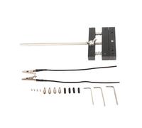 Circuit Board Soldering Station PCB Plate Holder with Two Caliper Clamp Ideal Helping Hand DIY Projects Aluminum Alloy Strong Structure 150mm Board
