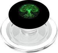 Circuit Board Tree of Life Computer Science Programming PopSockets PopGrip for MagSafe