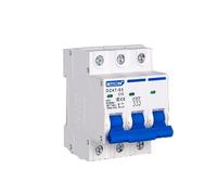 Circuit Breaker 1-4 Pole 3A/6A/10A/16A/20A/32A/40A/50A/63A 400V C Type Mini Circuit Breaker MCB 35mm Din Rail Mount Breaking Capacity(32A)