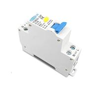 Circuit Breaker 18MM 230V 50/60Hz RCBO 1P+N 6KA Residual Current Differential Automatic Circuit Breaker With Over Leakage Protection(6A)