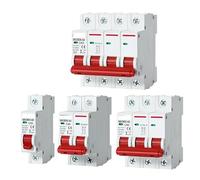 Circuit Breaker 1P 2P 3P 4P DC 1000V MCB Solar Mini Circuit Breaker Overload Protection Switch 3A-63A DC1000V Photovoltaic PV(3P,3A)